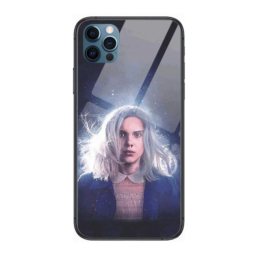 

Stranger Things style Style Phone Case cover For iphone 12 pro max 11 8 7 6 s XR PLUS X XS SE 2020 mini black cell shell
