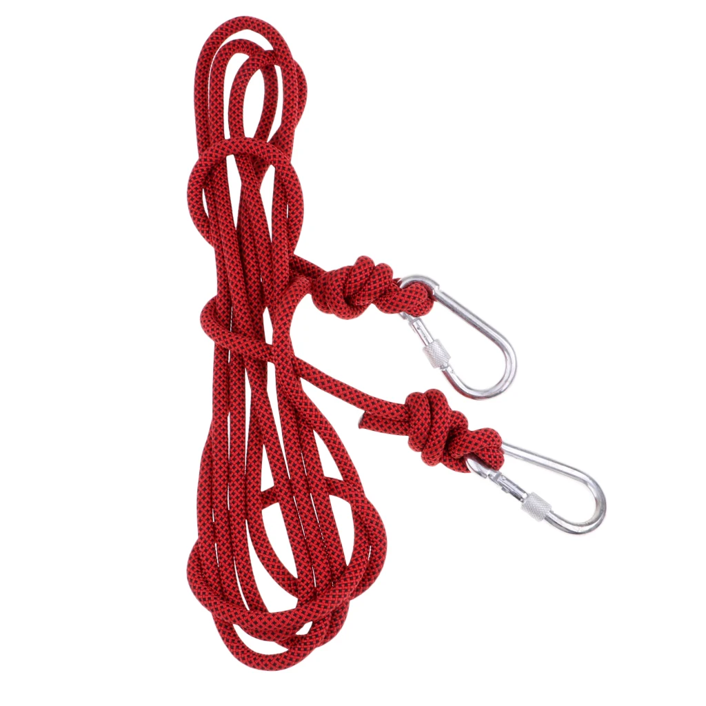 

Paracord Outdoor Climbing Static Rope Safety Fall Protection Cord Lanyard