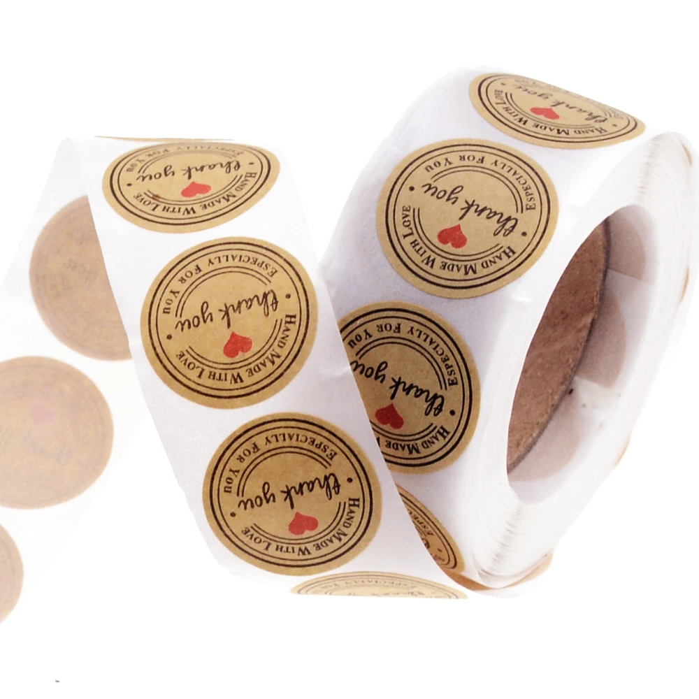 500 шт./рулон самоклеящиеся бумажные наклейки для дневника | Дом и сад