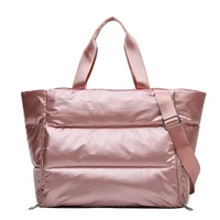 women pink yoga mat bag waterproof sports gym bag swimming fitness handbag big bag weekend travel duffle bag luggage bag bolsa