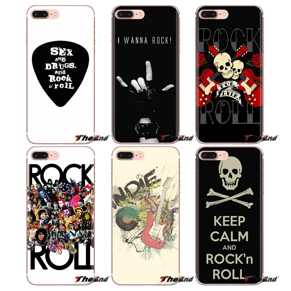 Мягкие чехлы-оболочки сохраняющие спокойствие и рок-н-ролл для huawei Honor 7X V10 6C V9 6A Play