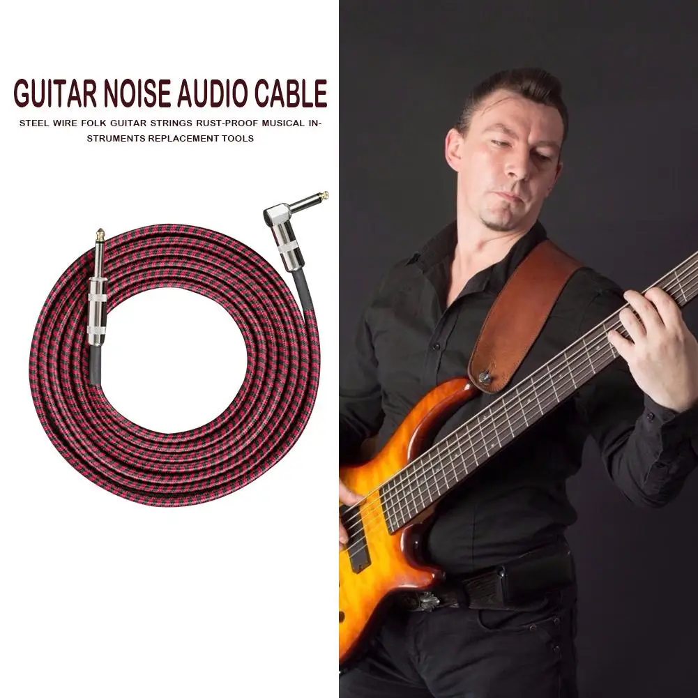 Горячая Распродажа гитарный аудио кабель с высокой чувствительностью 3 м