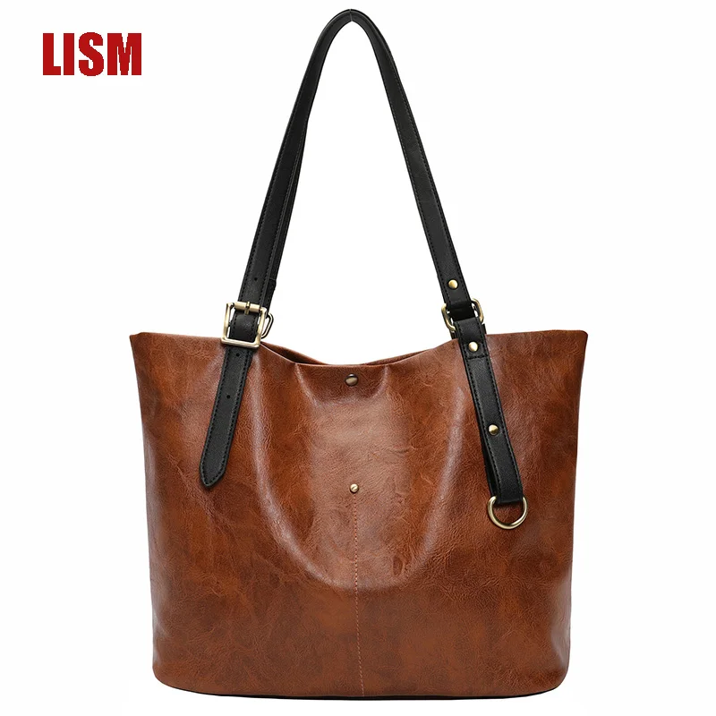 LISM Осенняя Европейская и американская мода женская сумка через плечо