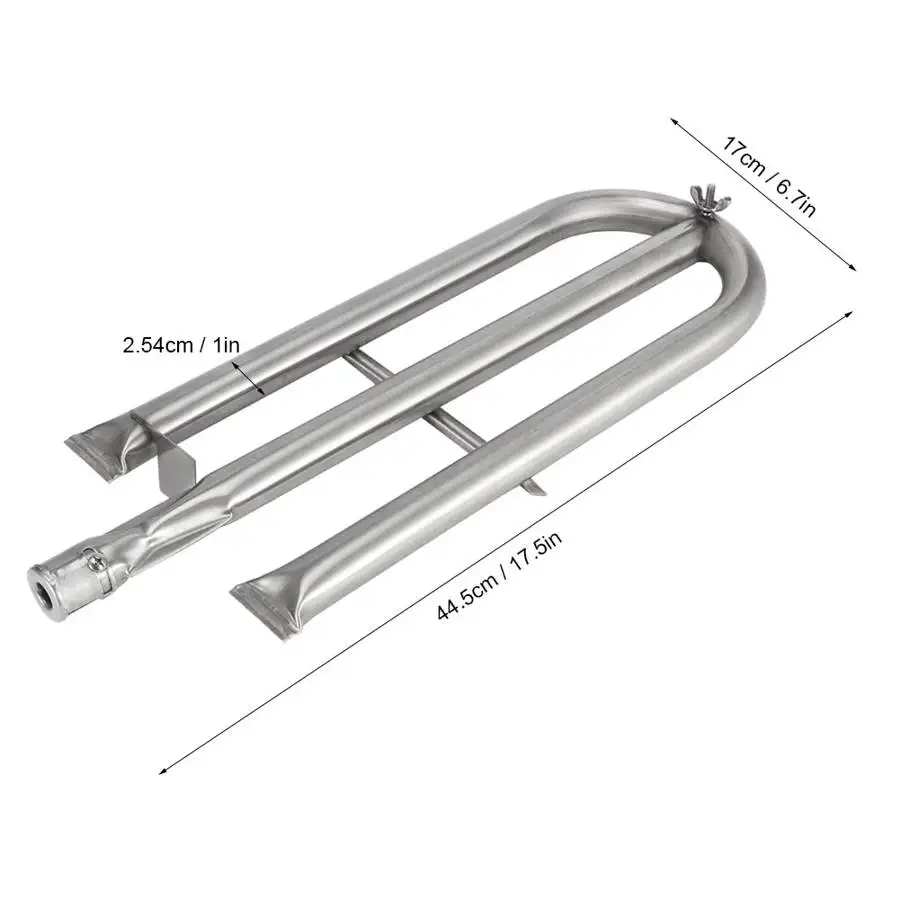 3 шт. Нержавеющая сталь гриль трубка подходит для газовый модели идеального