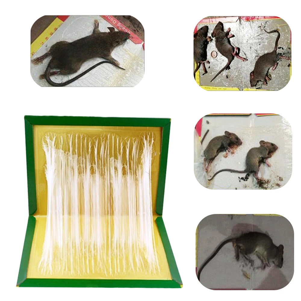 Липкий Коврик для мыши с сильным клеем приманка насекомых и вредителей ловушка