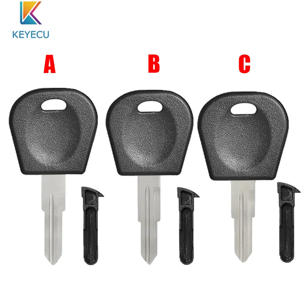 KEYECU 10 шт./лот чип транспондер чехол для ключей с вилкой Fob Daewoo без логотипа|Ключ от