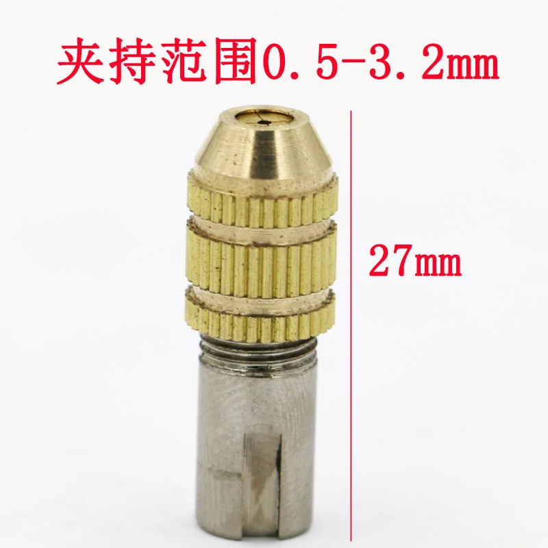 11 шт./компл. латунные сверлильные патроны цанговые биты 0 5-3 2 мм 21 хвостовик