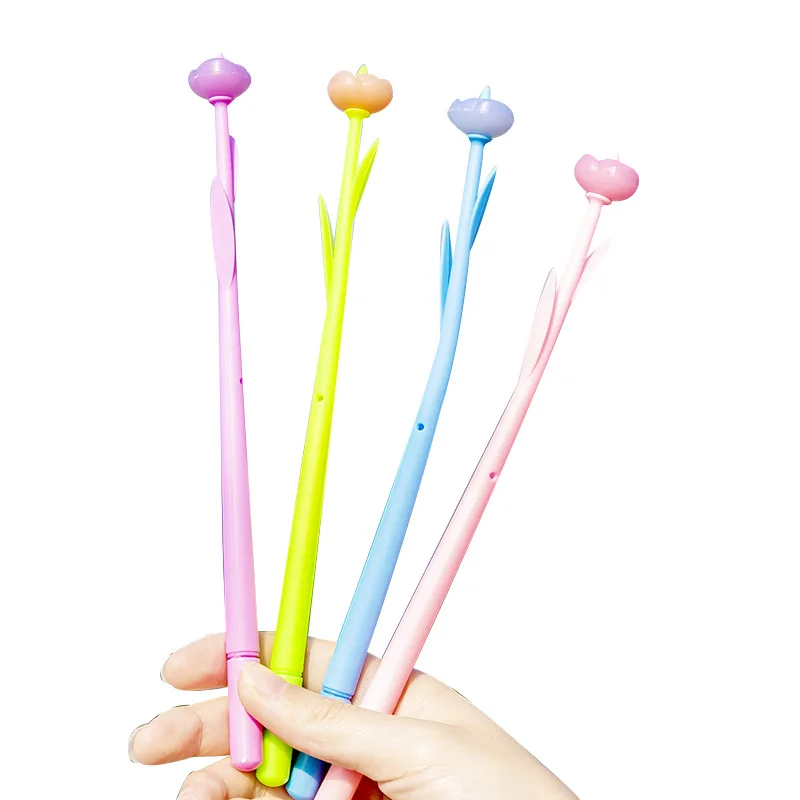 

Coloffice Korean Creative Encounter Light Change Color Gel Pen Flowers Cute Student Exam Writing Signature Pen 0.38mm 1PC