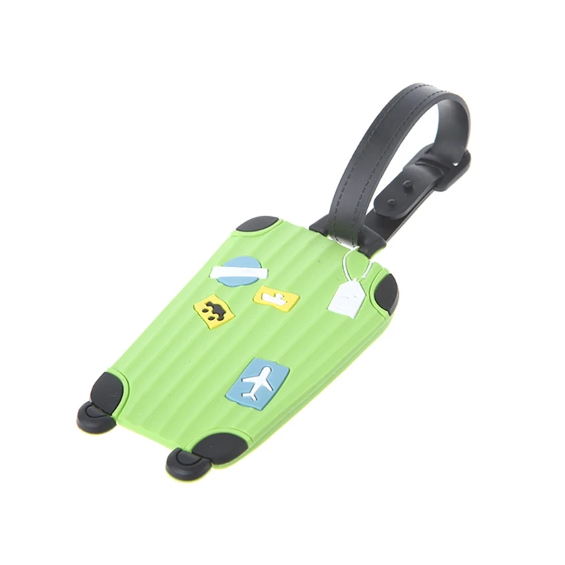 

Travel Luggage Tags Labels Strap Name Address Tel Suitcase Bag Baggage Secure