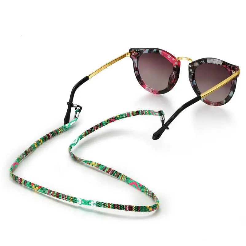 New Eyeglass Sunglasses Cotton Neck String Cord Retainer Strap Eyewear Lanyard Holder Glasses Chain 1 X Tin Alloy | Аксессуары для