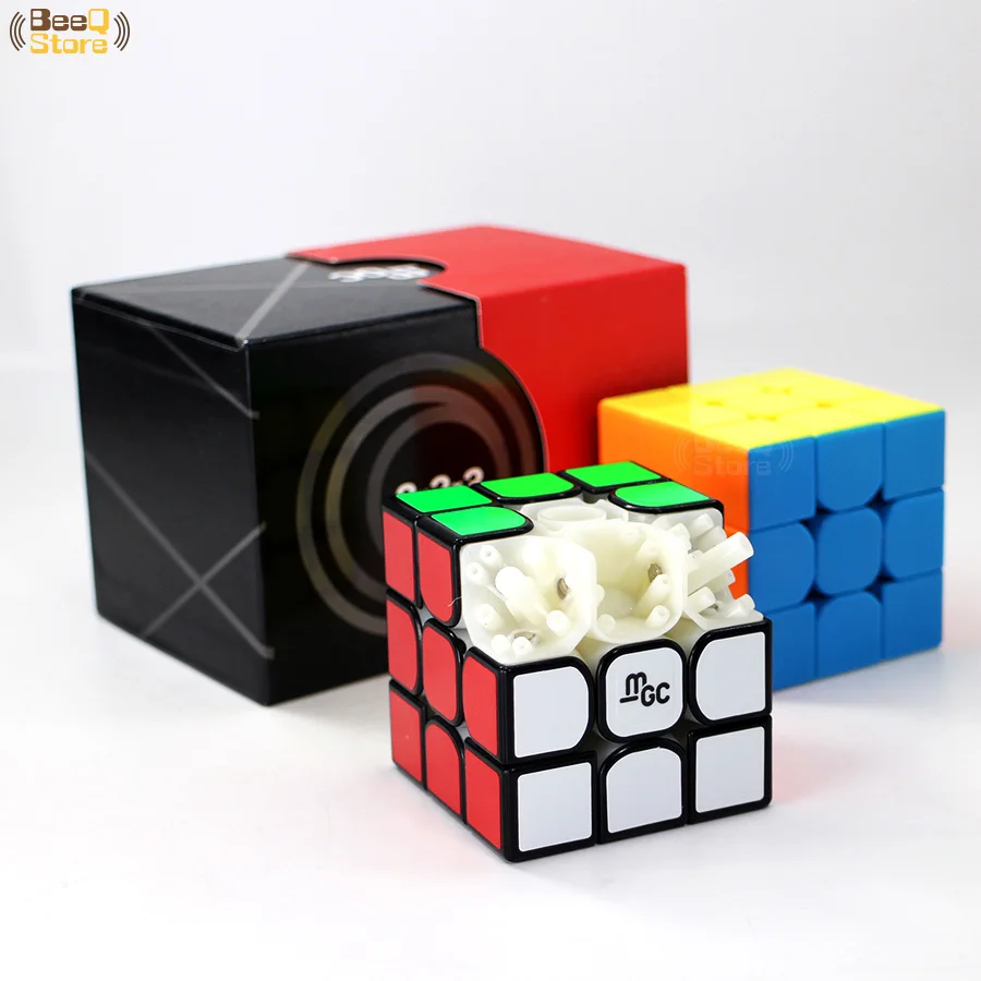 Магнитный нео куб 3x3x3 Mgc v2магический скоростной 3x3 Yongjun Головоломка Куб Magico от