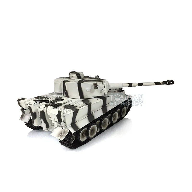 Heng Long 1/16 Scale TK7.0 пластиковый Tiger I RC Tank 3818 стальная коробка передач отдача ствола