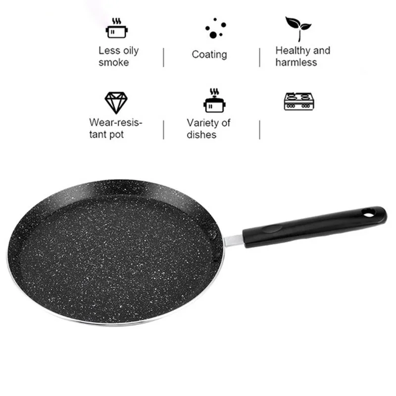 Антипригарным сковороде Алюминий Сковорода Из Сплава Блин Яйцо стейк сковорода