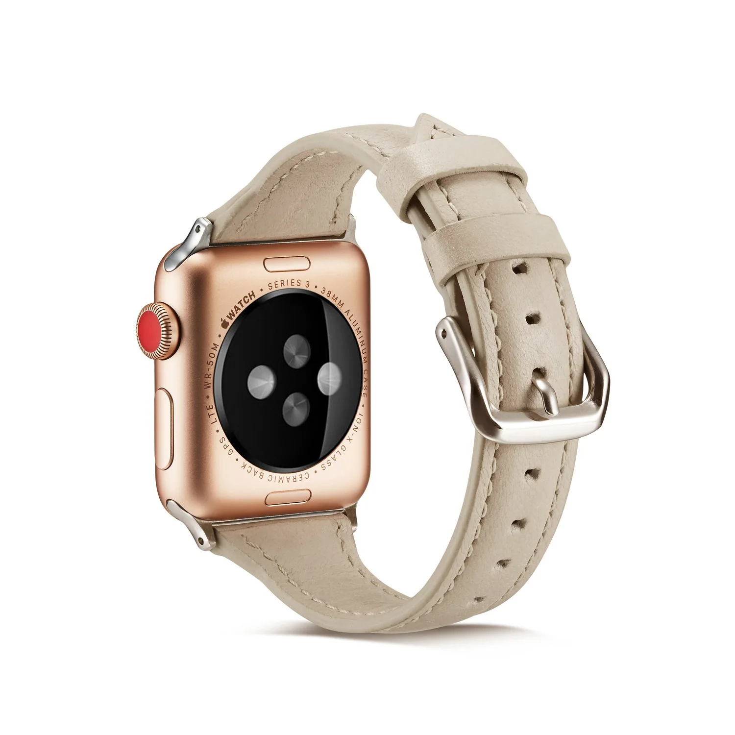 Ремешок из натуральной кожи для часов Iphone Watch 4 44 42 мм I Watch браслеты 40 38 мм ремешки для умных часов для Apple Watch 3/2/1