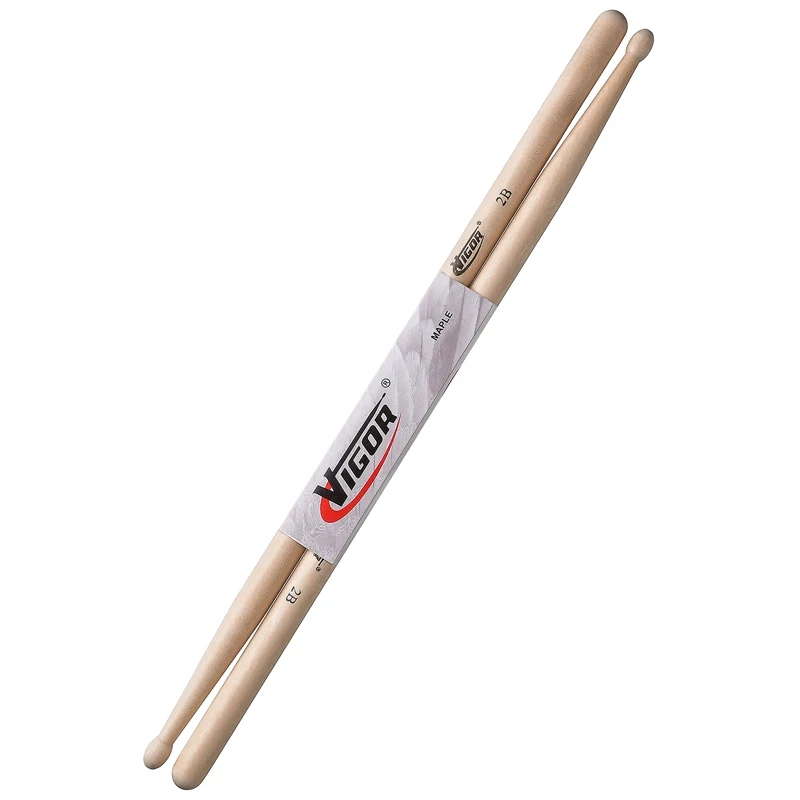 Барабанные палочки VIGOR 2B КЛЁН | Спорт и развлечения