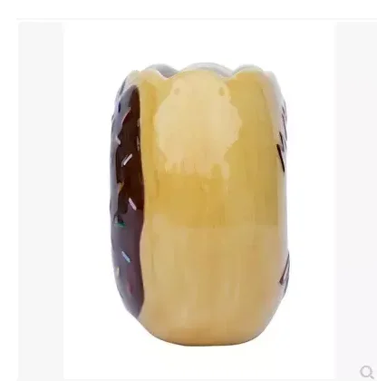 Мультяшная кофейная кружка персонализированные пончики минималистичные