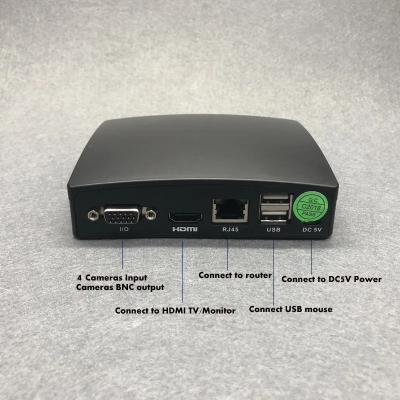 AHD 1080N 4CH DVR Мини гибридный видеорегистратор NVR 5 в 1 камера видеонаблюдения HDMI H.264