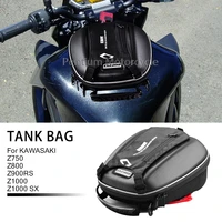 for kawasaki z750 z800 z900rs z1000 z1000sx tank bag easy lock waterproof big navigation window racing bags