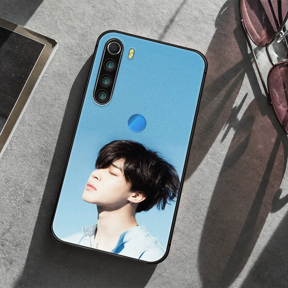 

Bangtan Boys JiMin Phone Case Cover Hull For XIAOMI Redmi 7 7a 8 8a 9 10X NOTE 6 7 7s 8 8t 9 9s Pro Max black Etui Silicone Cell