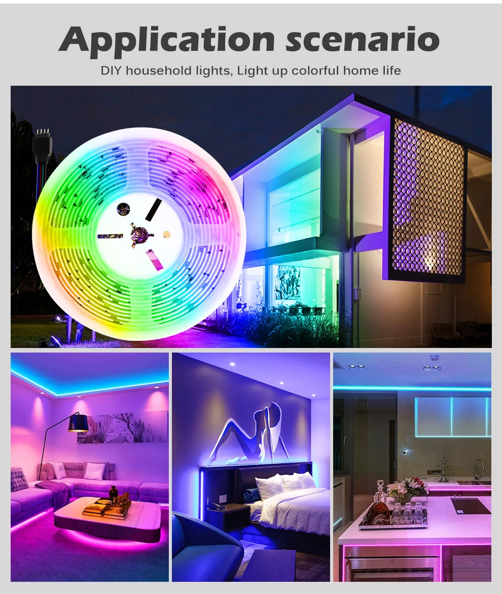 Миниатюрный RGB Bluetooth-контроллер 5 В 12 постоянного тока музыкальный BT