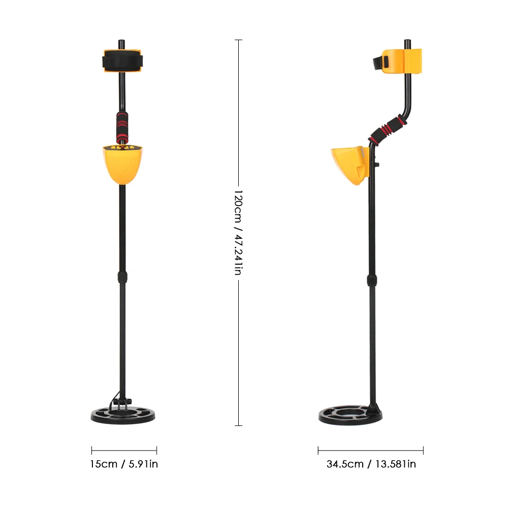Металлоискатель KKmoon Высокочувствительный профессиональный Подземный точечный