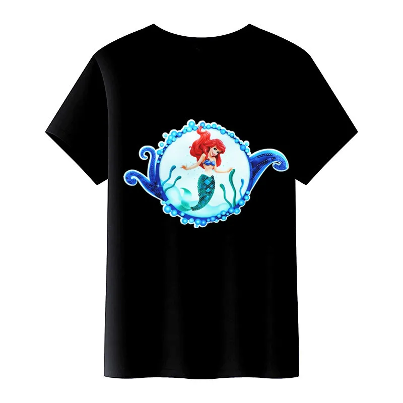 Детская одежда из чистого хлопка футболка для девочек новинка 2021 летний