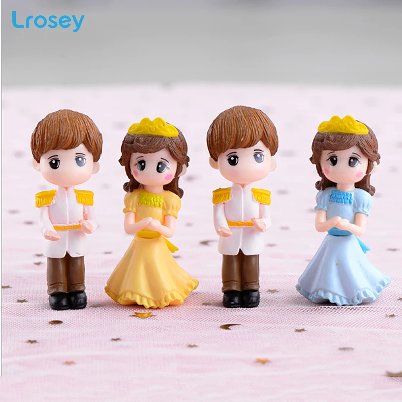 Мультфильм пара украшения подарок маленький принц принцесса ремесла игрушки