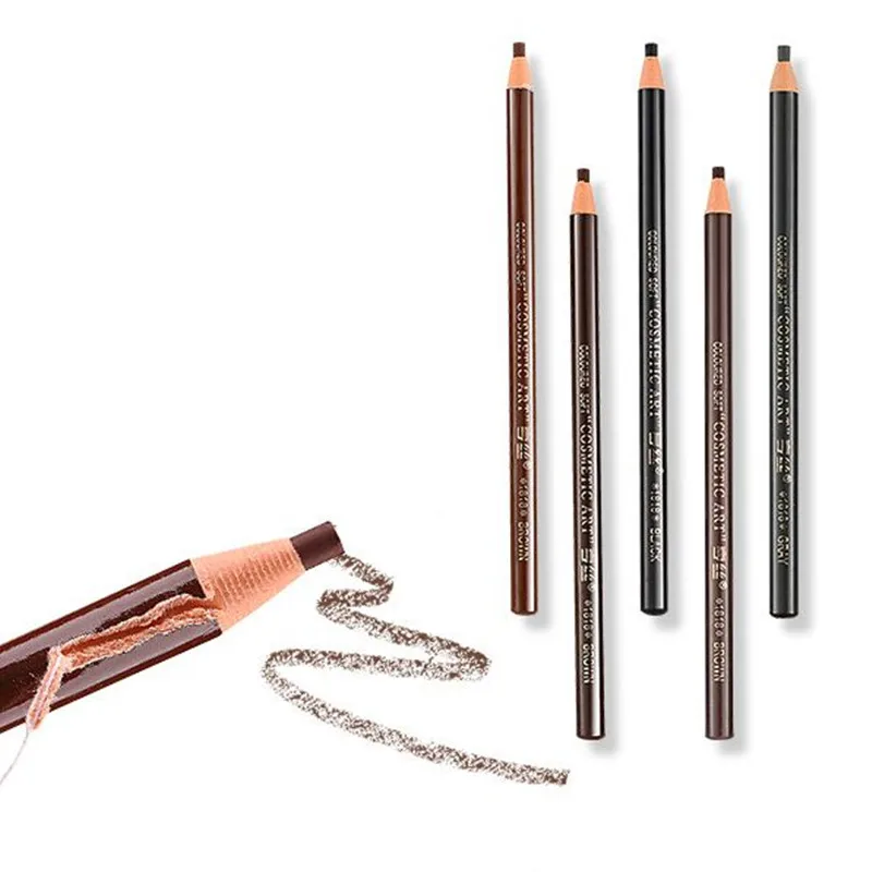 

3-color draw line eyebrow pencil waterproof long-lasting eyebrow pencil eyebrow pencil tool