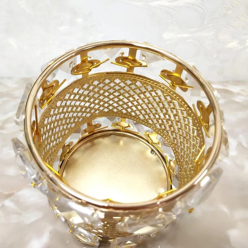 Металлическая прозрачная туба для хранения косметики косметические инструменты