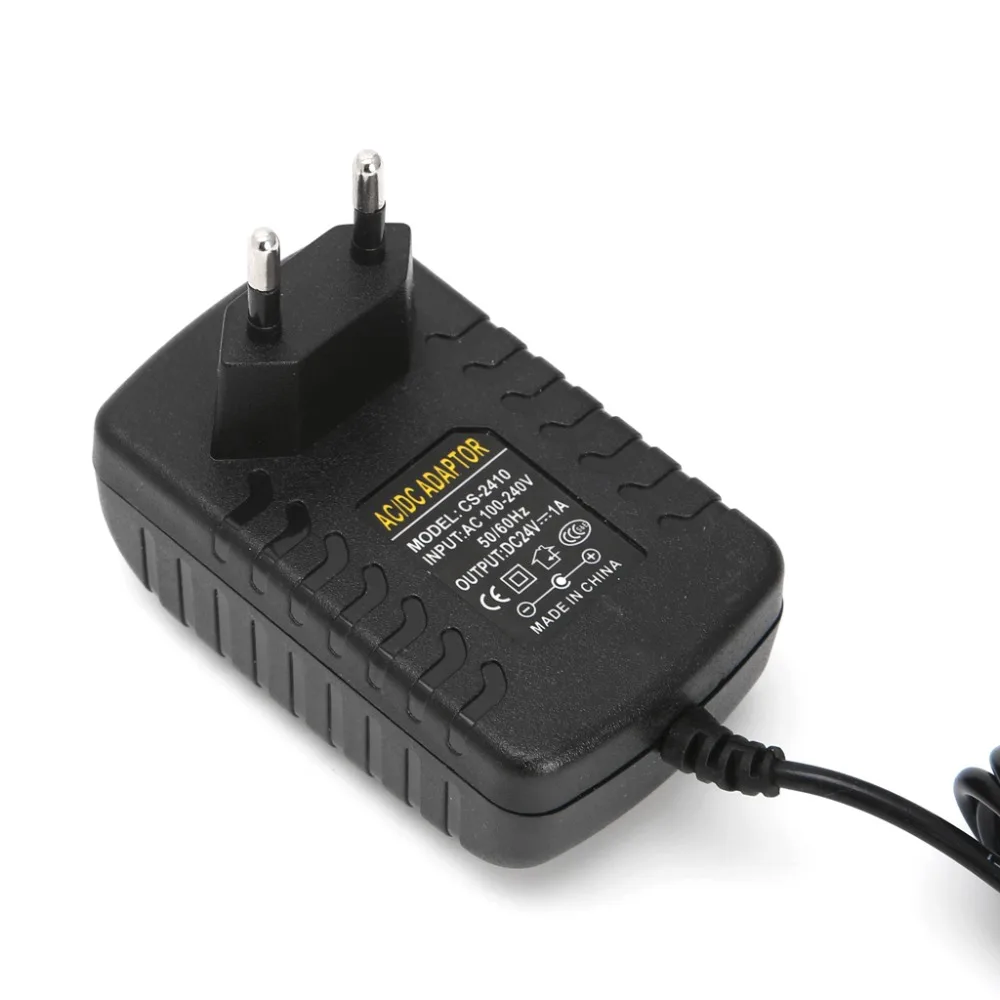 Адаптер питания DC 24 V 1A Универсальный зарядный адаптер 110 220 EU US Plug Swiching для 5050 3528