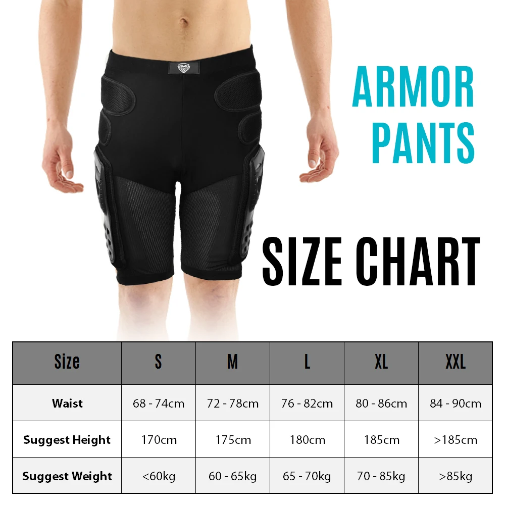 

Hip Protection Riding Armor Pants Protective Pad Shorts for Motorcycling Mountain Bike Cycling Skiing Skating Snowboarding