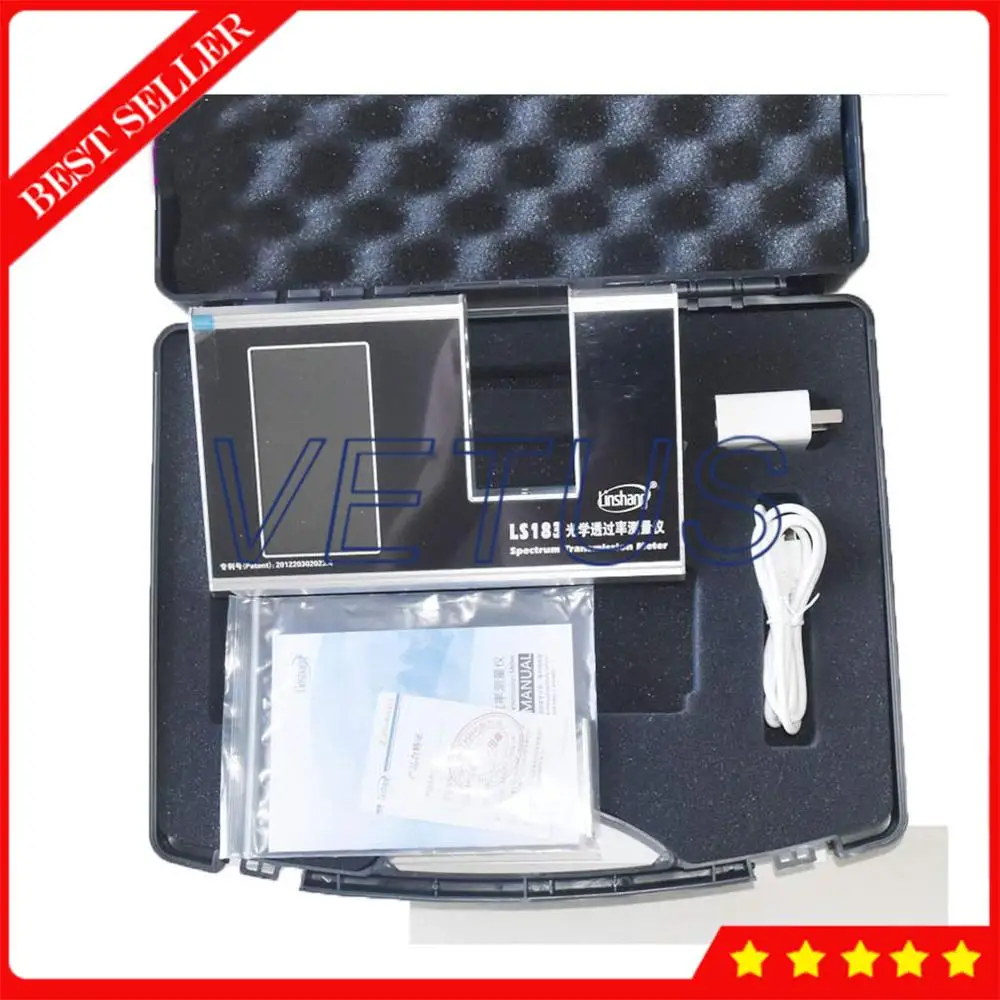 Цифровой измеритель передачи спектра LS183 тестер с разрешением 0.1% УФ ИК