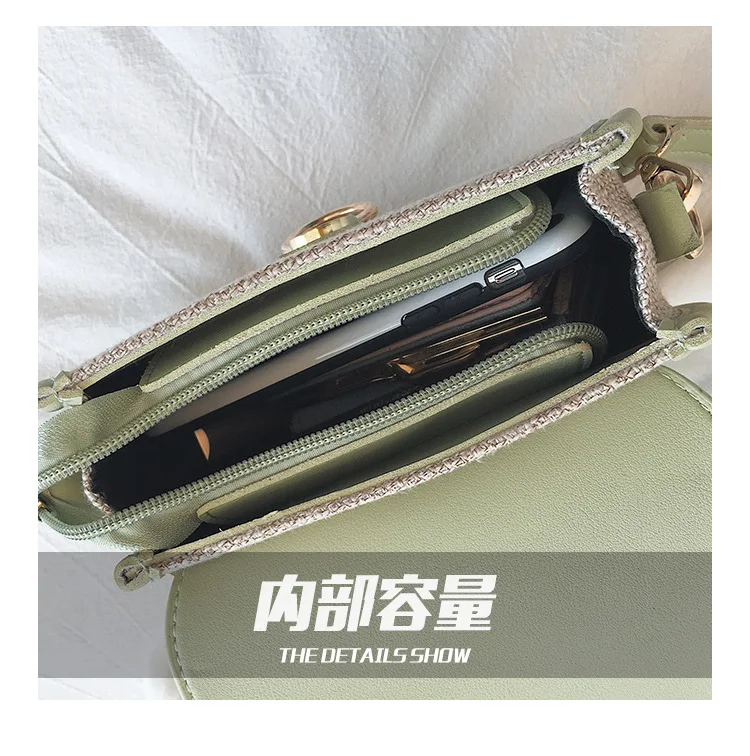 

New Women's Horse Saddle Summer Key Holder crossbody chain bags