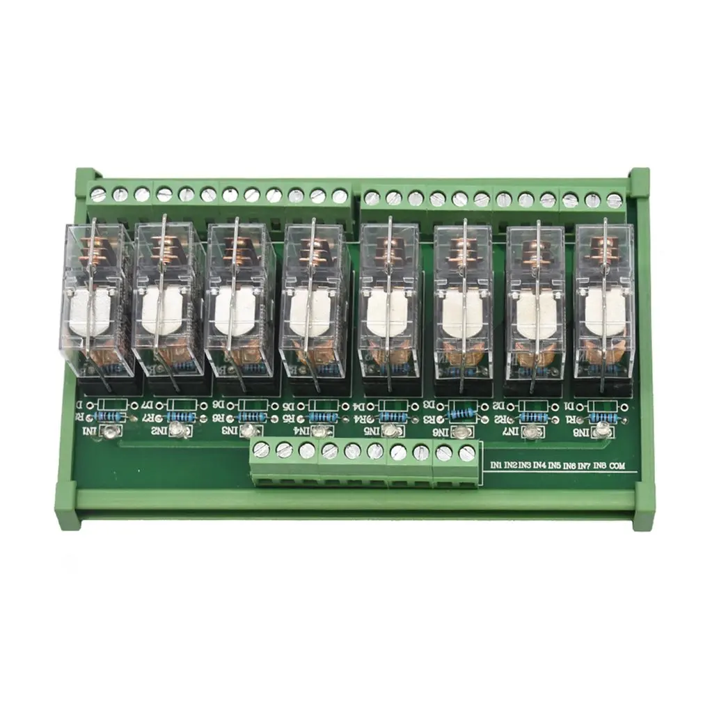 Рейку Din Ac/Dc Gt2A высокого класса 4/8 канала реле управления 4 Spdt 16A релейный модуль