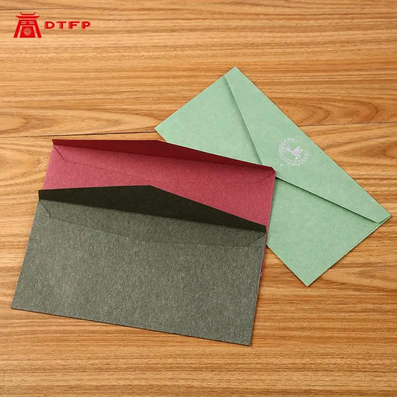 Западный стиль толстый Ретро Конверт цвет специальная бумага бизнес приглашение