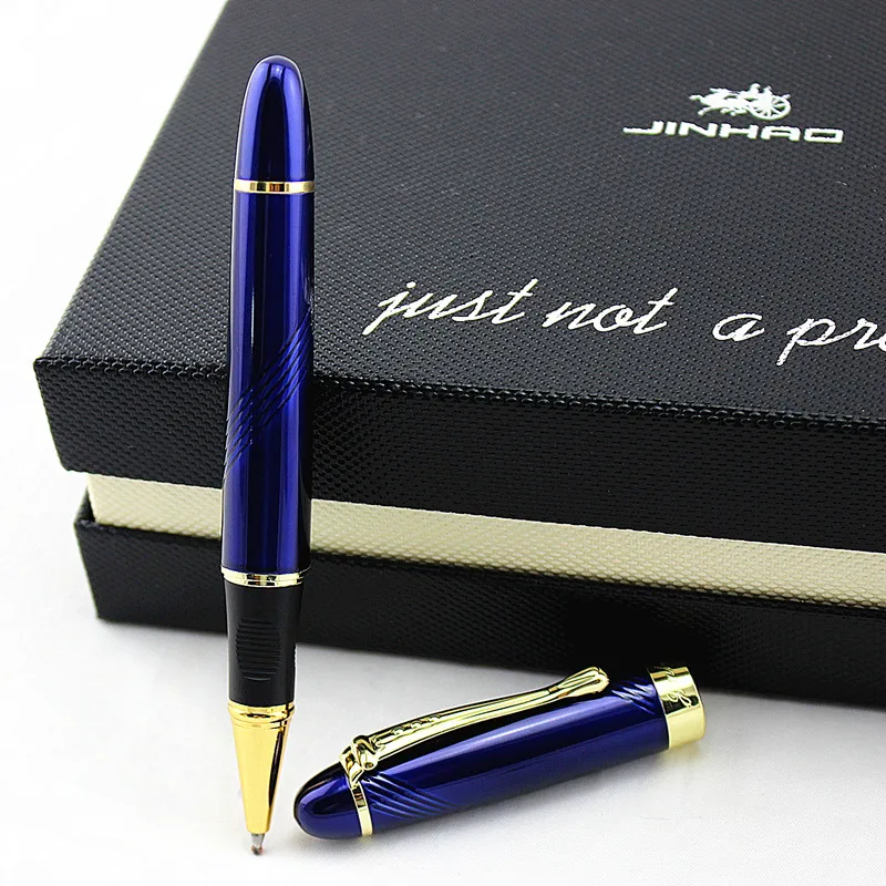 Роскошная темно синяя тонкая крученая чернильная черная заправка Jinhao X450 новинка