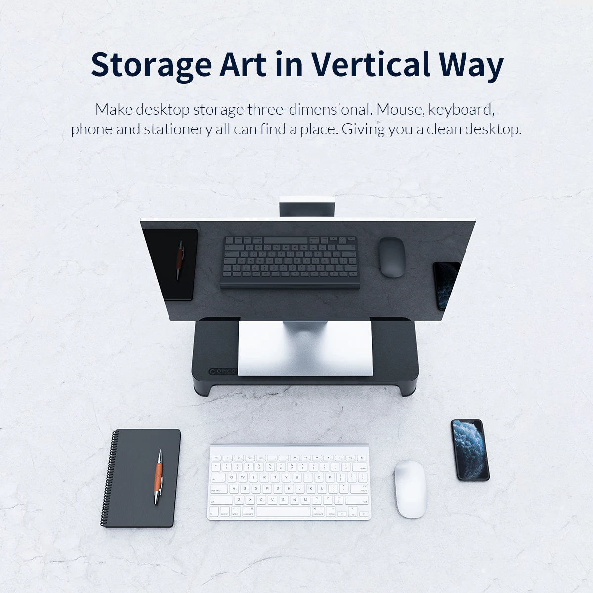 orico настольная подставка для м