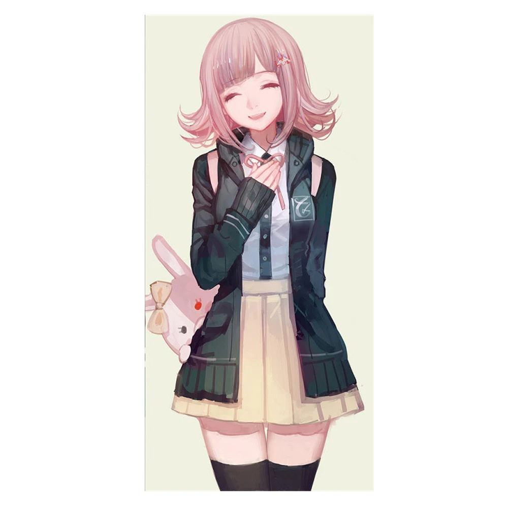 

Anime Danganronpa Nanami Chiaki Cosplay Costume Long-Sleeved Jacket Short Skirt Loli Skirt High School Students Uniform