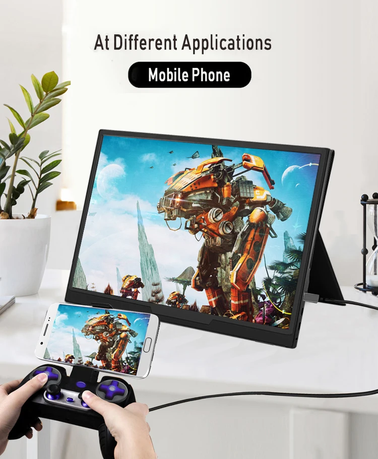 Factory Price 15.6 Inch Touch Screen 1080p Hd Ultra Thin Portable Gaming Computer Lcd Monitor | Компьютеры и офис