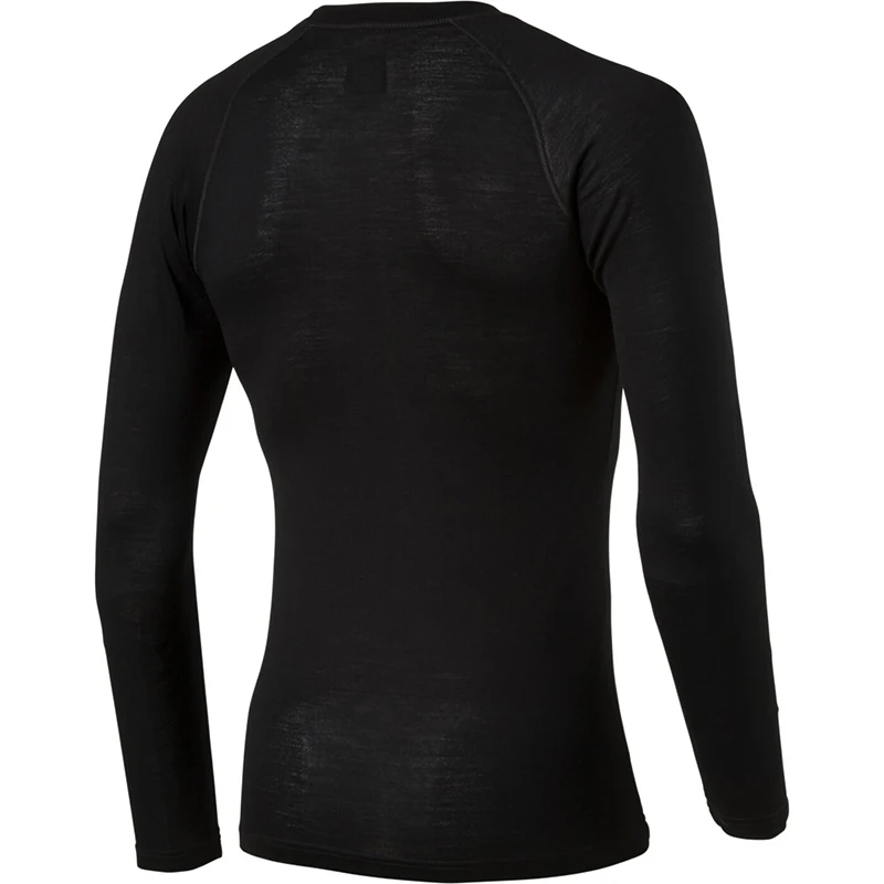 100% Merino Wool Base Layer Mens Long Sleeve Thermal Shirt Mightweight 200G Everyday Baselayer Top T-Shirt |