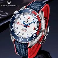 pagani design sapphire glass nh35a automatic watch fashion sports waterproof mechanical wristwatch stainless steel watch for men