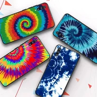 tie dye pattern batic rainbow retro ink phone case for samsung galaxy a 51 30s a71 soft cover for a21s a70 10 a30