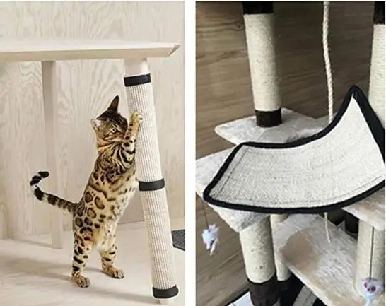 

Cat Toy Cat Scratcher Furniture Protect Grinding Claw Toys Natural Sisal Kitten Scratch Pad KittenClaws Care