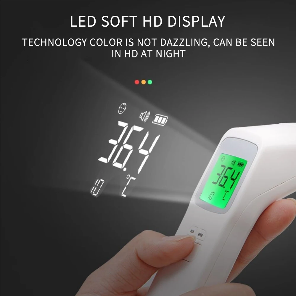 Пульсоксиметр на палец SpO2 монитор артериального давления запястье инфракрасный термометр для ушей