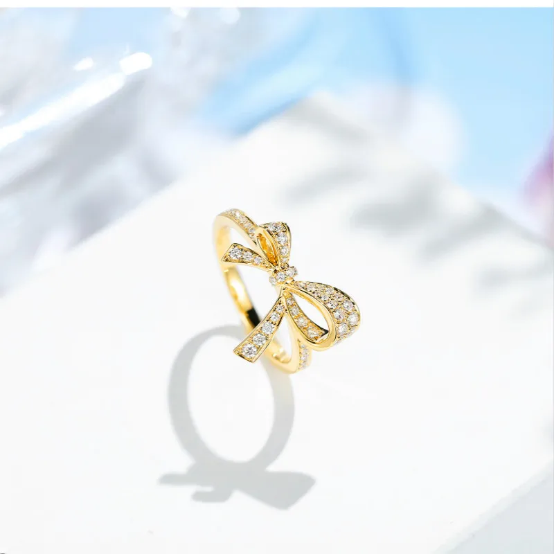 Кольцо женское кольцо с блестящими фианитами 5 А | Украшения и аксессуары