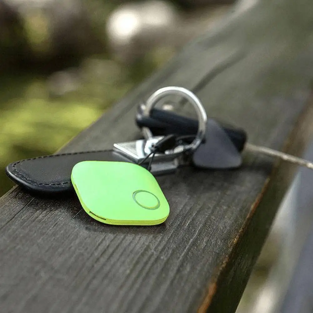 new mini tracking device tag key child finder pet tracker location bluetooth tracker smart tracker vehicle anti lost free global shipping