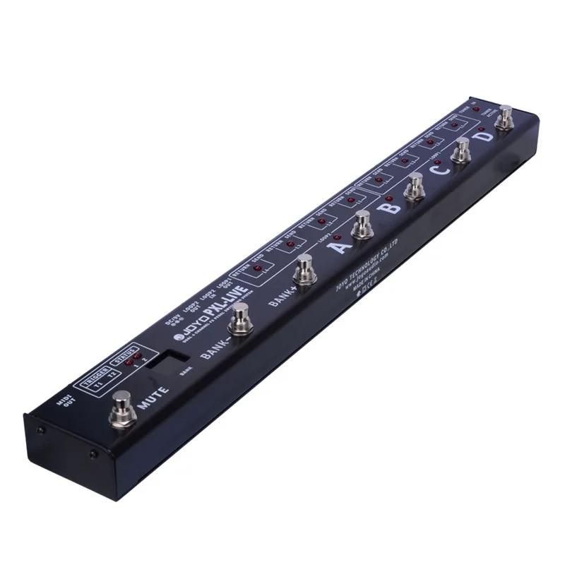 JOYO PXL Live программируемый Лупер Управление станция Педальный переключатель Dual Core 4