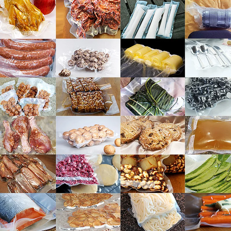 10 шт. пакеты для вакуумного упаковщика Еда упаковщик защищают свежий Поддержка