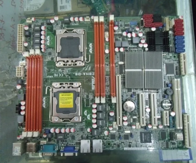 Материнская плата ASUS Z8NA-D6C системная материнская 1366 с двумя серверами X58 |
