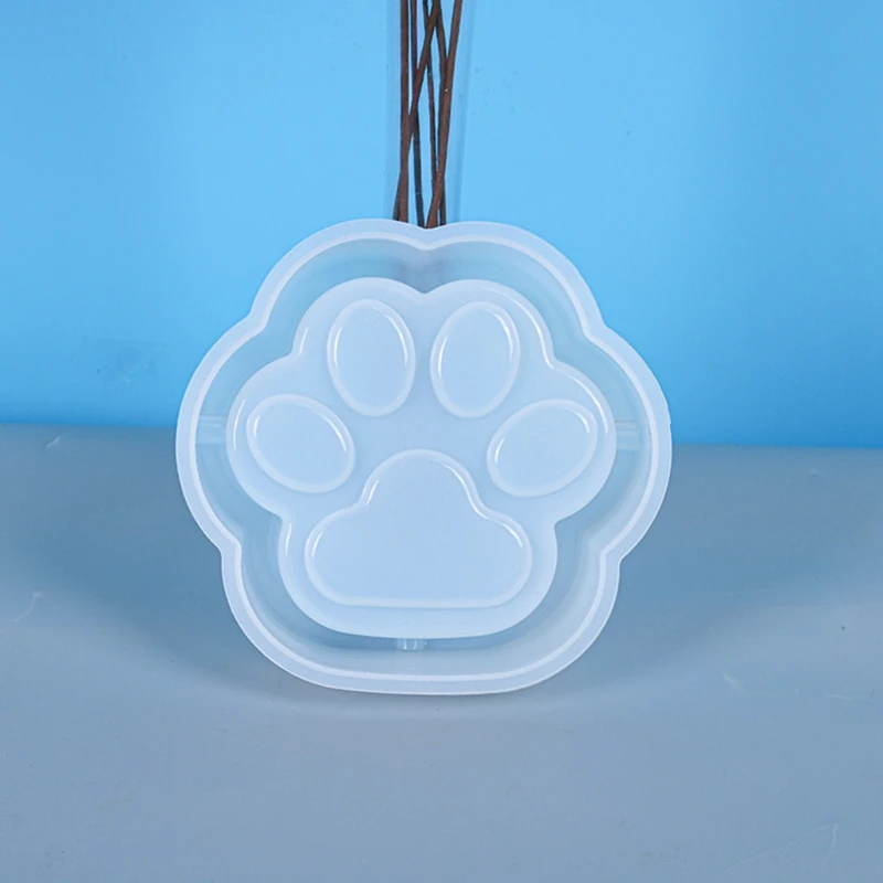 

Crystal Epoxy Resin Mold Cat Claw Ashtray Casting Silicone Mould DIY Crafts Tool